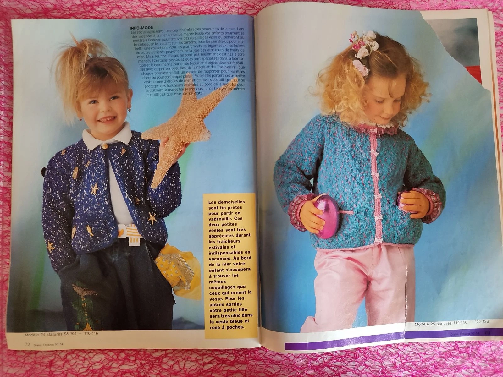 Diana enfants spécial maille Lot 3 revistas – photo 14